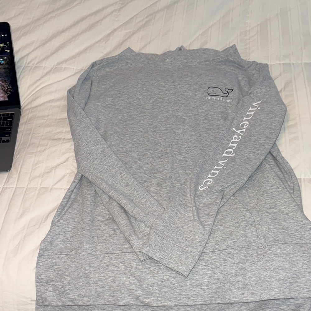 Vineyard Vines Women's Crewneck Sweatshirt - Light Gray